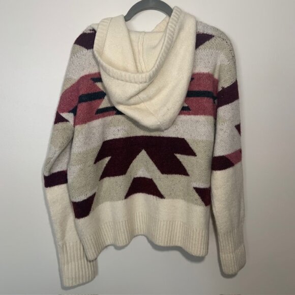 NWT Lou & Grey Aztec Southwestern Cabincore Nordic Ski Cozy Sweater - Size SM - Picture 6 of 8